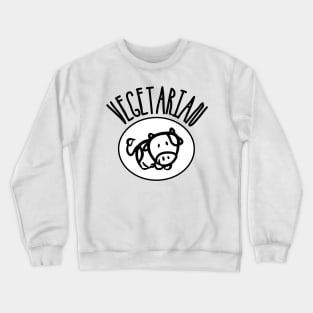 Vegetarian 1 Crewneck Sweatshirt